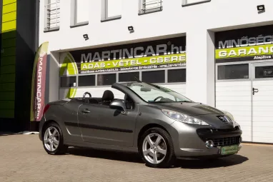 PEUGEOT 207 CC 1.6 VTi Feline Grey Hermitage Metallic +Keveset futott +3X-s GARANCIA !!