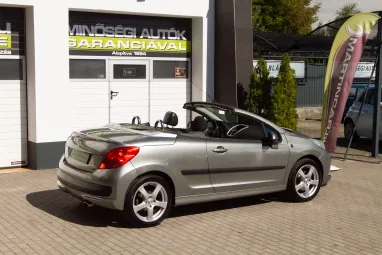 PEUGEOT 207 CC 1.6 VTi Feline Grey Hermitage Metallic +Keveset futott +3X-s GARANCIA !!
