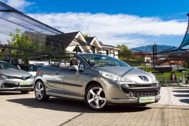 PEUGEOT 207 CC 1.6 VTi Feline Grey Hermitage Metallic +Keveset futott +3X-s GARANCIA !!