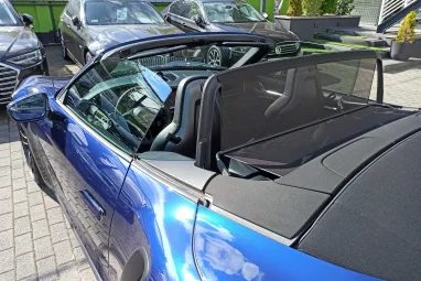 PORSCHE 911 Cabrio Turbo S PDK Gentian Blue Metallic AKRAPOVIC ++ Azonnal elvihető ++