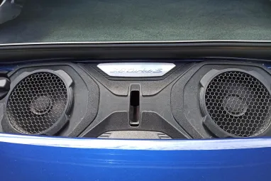 PORSCHE 911 Cabrio Turbo S PDK Gentian Blue Metallic AKRAPOVIC ++ Azonnal elvihető ++