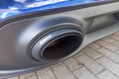 PORSCHE 911 Cabrio Turbo S PDK Gentian Blue Metallic AKRAPOVIC ++ Azonnal elvihető ++