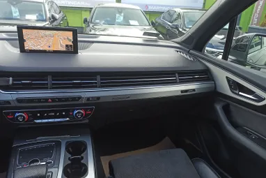 AUDI Q7 50 TDI quattro Tiptronic ic S-Line Orca Black Metallic +1.Tulajdonos +Eredeti Magyar Autó+Végig Vez. Szervizkönyv +3X-s GARANCIA !!