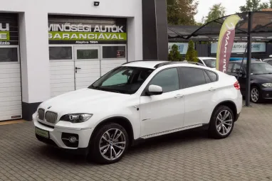 BMW X6 xDrive35d (Automata) Alpinweiss +Vezérlés csere +Szervizelt állapot +3X-s GARANCIA !!