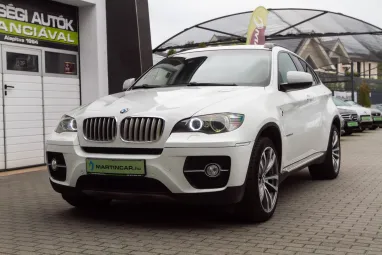 BMW X6 xDrive35d (Automata) Alpinweiss +Vezérlés csere +Szervizelt állapot +3X-s GARANCIA !!