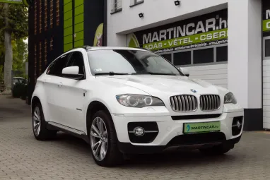 BMW X6 xDrive35d (Automata) Alpinweiss +Vezérlés csere +Szervizelt állapot +3X-s GARANCIA !!
