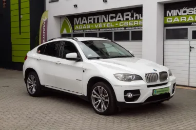 BMW X6 xDrive35d (Automata) Alpinweiss +Vezérlés csere +Szervizelt állapot +3X-s GARANCIA !!