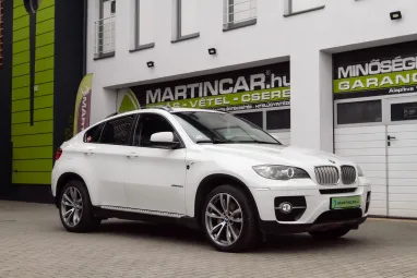 BMW X6 xDrive35d (Automata) Alpinweiss +Vezérlés csere +Szervizelt állapot +3X-s GARANCIA !!