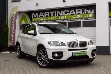 BMW X6 xDrive35d (Automata) Alpinweiss +Vezérlés csere +Szervizelt állapot +3X-s GARANCIA !!