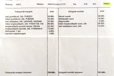 BMW X6 xDrive35d (Automata) Alpinweiss +Vezérlés csere +Szervizelt állapot +3X-s GARANCIA !!