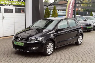 VOLKSWAGEN POLO V 1.4 85 Comfortline Deep Black Pearl Metallic +1.Tulajdonos +Friss Műszaki +3X-s GARANCIA !!