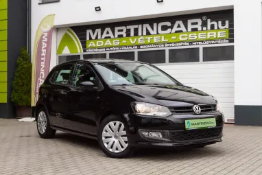 VOLKSWAGEN POLO V 1.4 85 Comfortline Deep Black Pearl Metallic +1.Tulajdonos +Friss Műszaki +3X-s GARANCIA !!