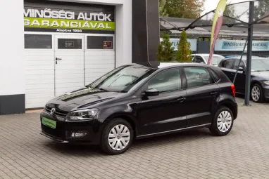 VOLKSWAGEN POLO V 1.4 85 Comfortline Deep Black Pearl Metallic +1.Tulajdonos +Friss Műszaki +3X-s GARANCIA !!