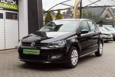 VOLKSWAGEN POLO V 1.4 85 Comfortline Deep Black Pearl Metallic +1.Tulajdonos +Friss Műszaki +3X-s GARANCIA !!