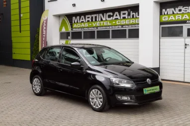 VOLKSWAGEN POLO V 1.4 85 Comfortline Deep Black Pearl Metallic +1.Tulajdonos +Friss Műszaki +3X-s GARANCIA !!