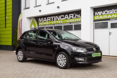 VOLKSWAGEN POLO V 1.4 85 Comfortline Deep Black Pearl Metallic +1.Tulajdonos +Friss Műszaki +3X-s GARANCIA !!