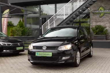 VOLKSWAGEN POLO V 1.4 85 Comfortline Deep Black Pearl Metallic +1.Tulajdonos +Friss Műszaki +3X-s GARANCIA !!