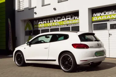 VOLKSWAGEN SCIROCCO 2.0 CR TDI Candy White Mettalic+ Szervizelt Állapotban+3X-s GARANCIA !!