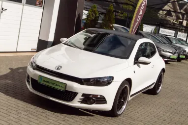VOLKSWAGEN SCIROCCO 2.0 CR TDI Candy White Mettalic+ Szervizelt Állapotban+3X-s GARANCIA !!