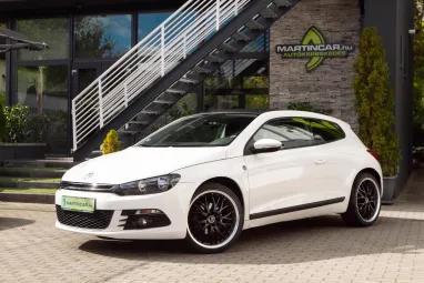 VOLKSWAGEN SCIROCCO 2.0 CR TDI Candy White Mettalic+ Szervizelt Állapotban+3X-s GARANCIA !!
