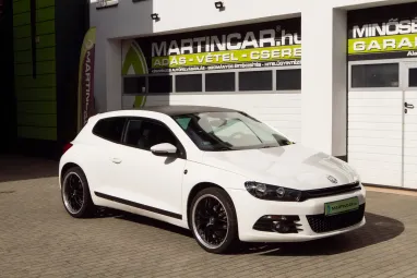 VOLKSWAGEN SCIROCCO 2.0 CR TDI Candy White Mettalic+ Szervizelt Állapotban+3X-s GARANCIA !!