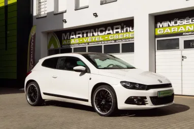 VOLKSWAGEN SCIROCCO 2.0 CR TDI Candy White Mettalic+ Szervizelt Állapotban+3X-s GARANCIA !!