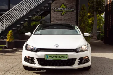 VOLKSWAGEN SCIROCCO 2.0 CR TDI Candy White Mettalic+ Szervizelt Állapotban+3X-s GARANCIA !!