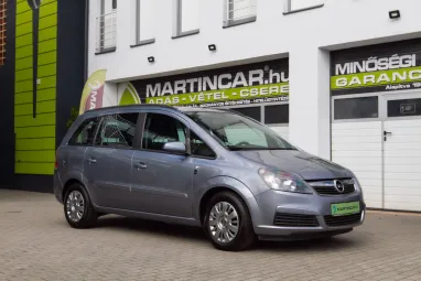 OPEL ZAFIRA B 1.6 Enjoy Lichtsilber Metallic +Első Tulajdonostól +Friss Műszaki +3X-s GARANCIA !!