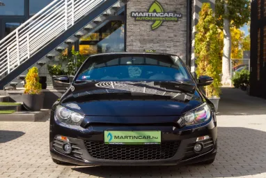 VOLKSWAGEN SCIROCCO 1.4 TSI Schwarz Metallic +Mo.-i 1.Tulaj +Vez.Szerviz +Gyönyörű-Egyedi + 3X-s GARANCIA !!