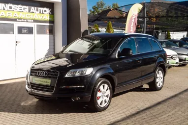 AUDI Q7 3.0 TDI DPF quattro Tiptronic ic 7 személyes Phantom Black Pearl +Első Tulajdonostól +3X-s GARANCIA !!