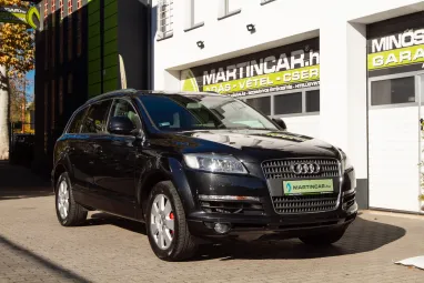 AUDI Q7 3.0 TDI DPF quattro Tiptronic ic 7 személyes Phantom Black Pearl +Első Tulajdonostól +3X-s GARANCIA !!