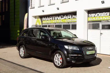 AUDI Q7 3.0 TDI DPF quattro Tiptronic ic 7 személyes Phantom Black Pearl +Első Tulajdonostól +3X-s GARANCIA !!