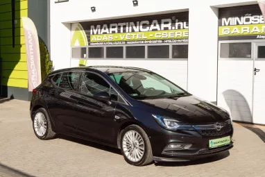 OPEL ASTRA K 1.4 T Innovation Carbon Flash Metalic +1.Tulajdonostól+Vez.Szervíz +Keveset futott +3X-s GARANCIA !!