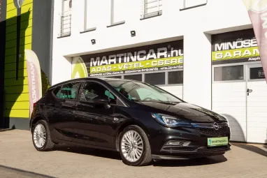 OPEL ASTRA K 1.4 T Innovation Carbon Flash Metalic +1.Tulajdonostól+Vez.Szervíz +Keveset futott +3X-s GARANCIA !!