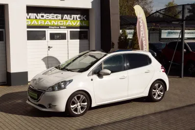 PEUGEOT 208 1.6 VTi Allure Bianca White +1.Tulaj +130E km +Friss Műszaki +3X-s GARANCIA !!