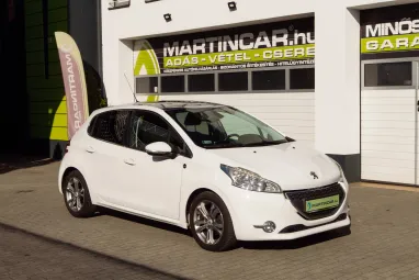 PEUGEOT 208 1.6 VTi Allure Bianca White +1.Tulaj +130E km +Friss Műszaki +3X-s GARANCIA !!