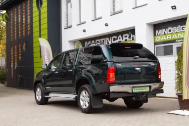 TOYOTA HI LUX Hilux 3.0 D-4D 4x4 Double SR+ (Automata) Dark Green +1. Tulaj +Ritka állapot!! +Friss Műszaki +3X-s GARANCIA !!