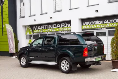 TOYOTA HI LUX Hilux 3.0 D-4D 4x4 Double SR+ (Automata) Dark Green +1. Tulaj +Ritka állapot!! +Friss Műszaki +3X-s GARANCIA !!