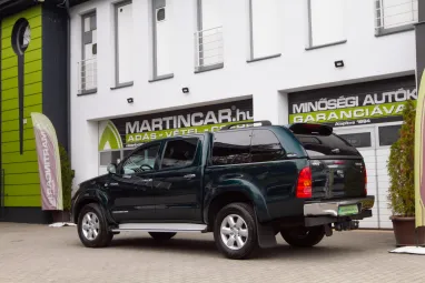 TOYOTA HI LUX Hilux 3.0 D-4D 4x4 Double SR+ (Automata) Dark Green +1. Tulaj +Ritka állapot!! +Friss Műszaki +3X-s GARANCIA !!