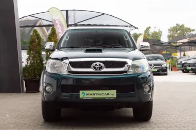 TOYOTA HI LUX Hilux 3.0 D-4D 4x4 Double SR+ (Automata) Dark Green +1. Tulaj +Ritka állapot!! +Friss Műszaki +3X-s GARANCIA !!