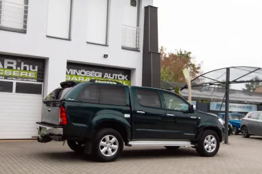 TOYOTA HI LUX Hilux 3.0 D-4D 4x4 Double SR+ (Automata) Dark Green +1. Tulaj +Ritka állapot!! +Friss Műszaki +3X-s GARANCIA !!
