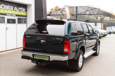 TOYOTA HI LUX Hilux 3.0 D-4D 4x4 Double SR+ (Automata) Dark Green +1. Tulaj +Ritka állapot!! +Friss Műszaki +3X-s GARANCIA !!