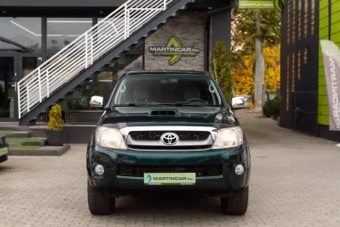 TOYOTA HI LUX Hilux 3.0 D-4D 4x4 Double SR+ (Automata) Dark Green +1. Tulaj +Ritka állapot!! +Friss Műszaki +3X-s GARANCIA !!