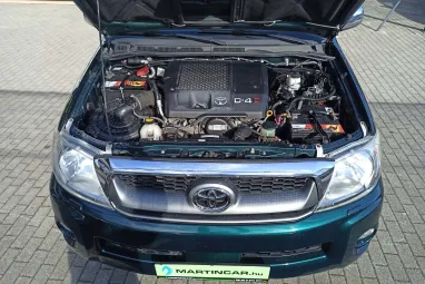 TOYOTA HI LUX Hilux 3.0 D-4D 4x4 Double SR+ (Automata) Dark Green +1. Tulaj +Ritka állapot!! +Friss Műszaki +3X-s GARANCIA !!