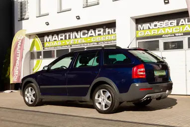 SKODA OCTAVIA Combi Scout 2.0 PD TDI DPF 4x4 Blue Storm Metallic +1.Tulajdonos +Vezérlés csere +3X-s GARANCIA !!
