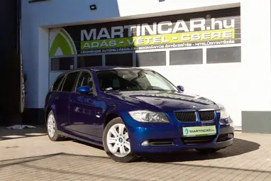 BMW 318d Touring Toledoblau Metallic +Első Tulajdonostól +Friss Műszaki +3X-s GARANCIA !!