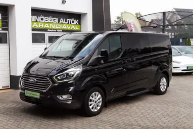FORD TRANSIT Tourneo Custom 2.0 TDCi 320 L1H1 Titanium (Automata) (9 személyes ) Shadow Black +Eredeti Mo.+1. tulaj +Keveset futott +3X-s GARANCIA !!