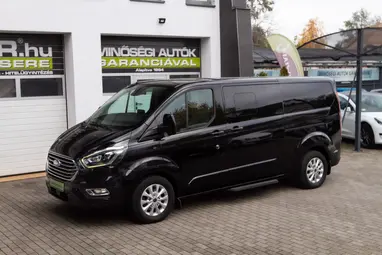 FORD TRANSIT Tourneo Custom 2.0 TDCi 320 L1H1 Titanium (Automata) (9 személyes ) Shadow Black +Eredeti Mo.+1. tulaj +Keveset futott +3X-s GARANCIA !!