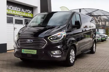 FORD TRANSIT Tourneo Custom 2.0 TDCi 320 L1H1 Titanium (Automata) (9 személyes ) Shadow Black +Eredeti Mo.+1. tulaj +Keveset futott +3X-s GARANCIA !!