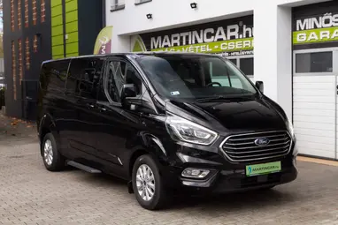 FORD TRANSIT Tourneo Custom 2.0 TDCi 320 L1H1 Titanium (Automata) (9 személyes ) Shadow Black +Eredeti Mo.+1. tulaj +Keveset futott +3X-s GARANCIA !!